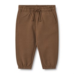 Wheat sweatpants Cruz - Coffee bean